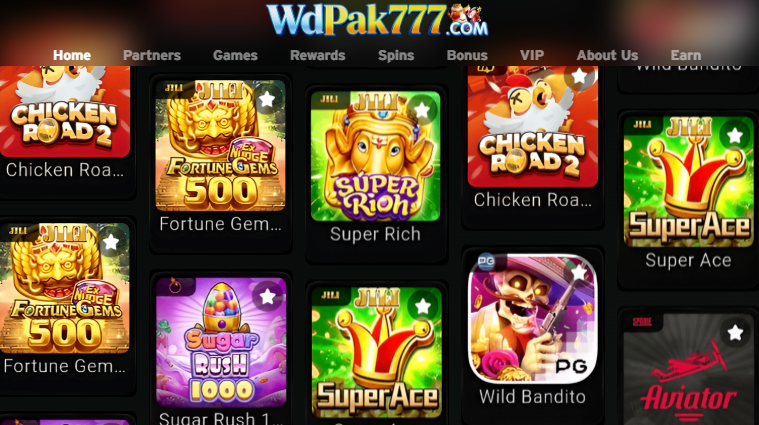 wdpak777 games