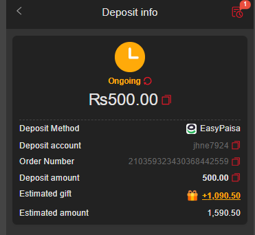 E98 game deposite